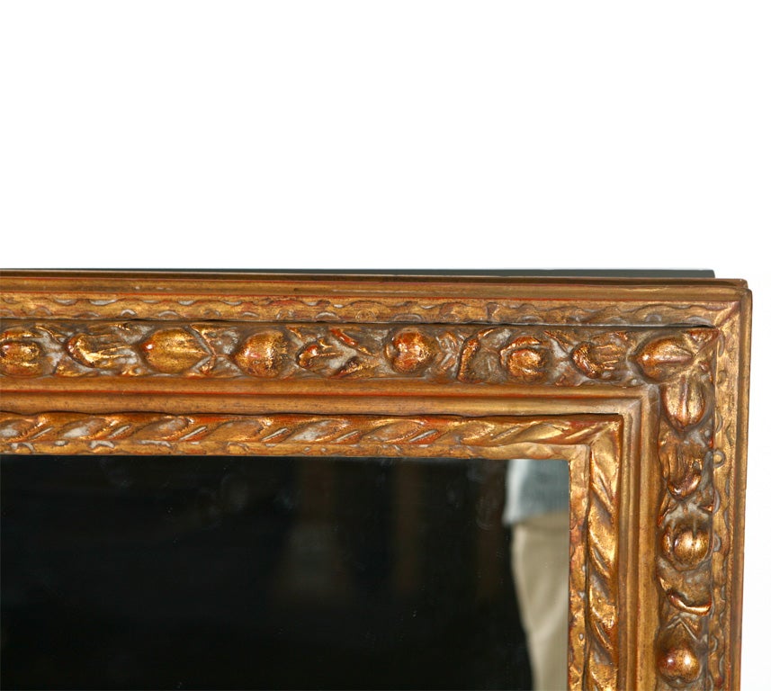 Giltwood Framed Mirror In Good Condition For Sale In Los Angeles, CA