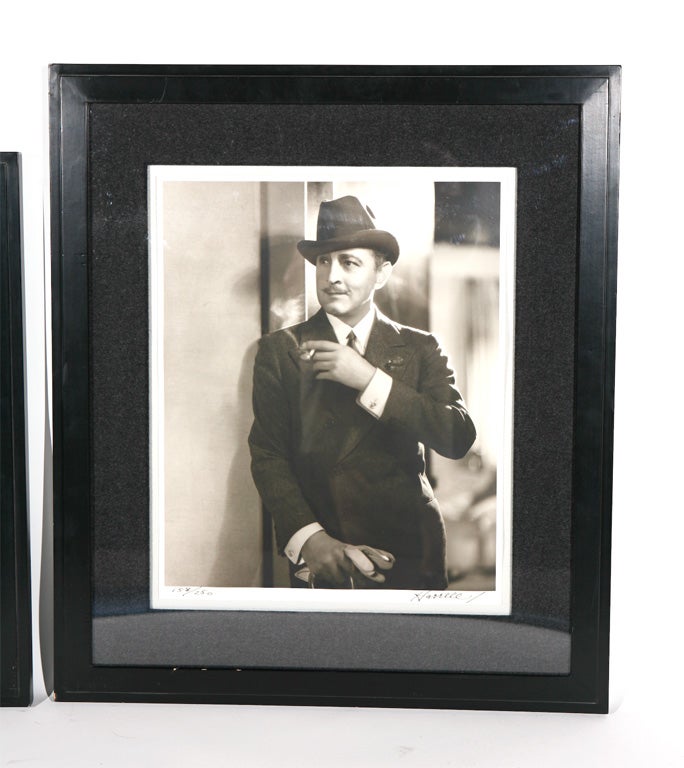 George Hurrell Photographs of James Cagney and John Barrymore