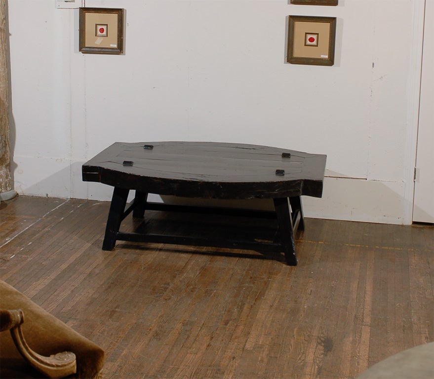 coffee table out of old wood - SOLD