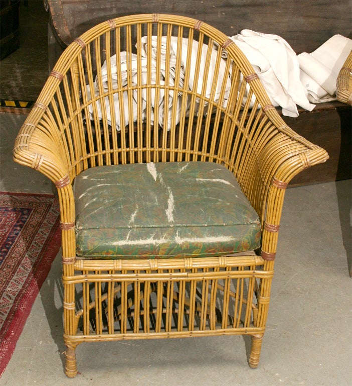 Stick Wicker Sofa & Chair 2