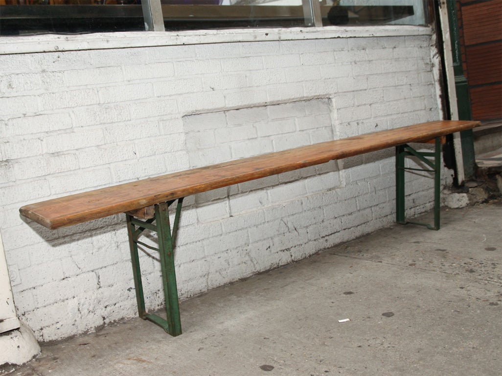 Wood Traditional 3 Piece German Biergarten Table (table only)
