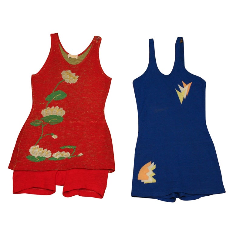 Rare 1940's Womens Bathing Suits