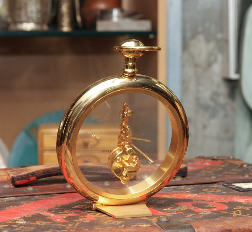 Rare Jaeger-LeCoultre Inline Clock