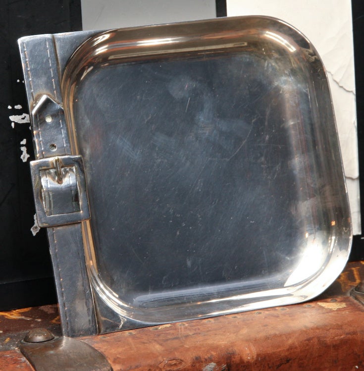 Silver plate tray by Maria Pergay