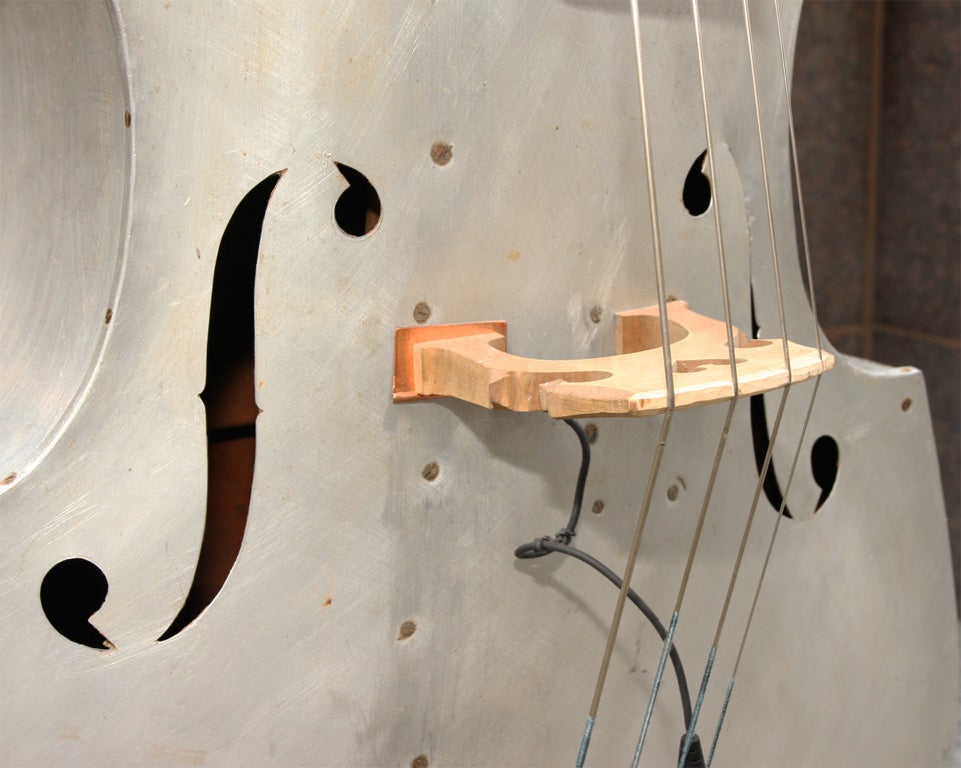 American Cool and Unusual Aluminum Stand up Bass