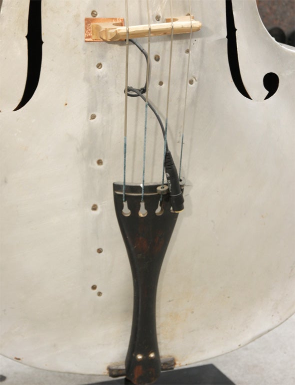 Mid-20th Century Cool and Unusual Aluminum Stand up Bass