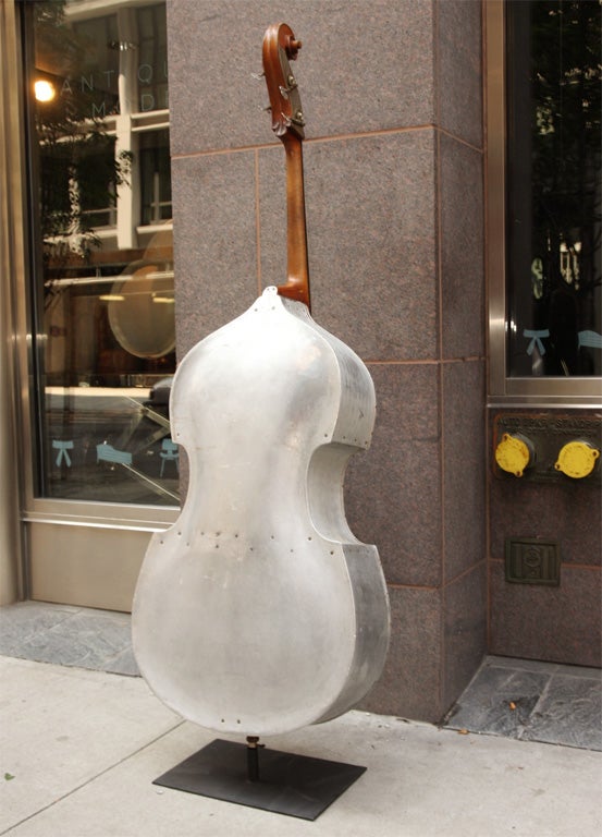 Cool and Unusual Aluminum Stand up Bass 1