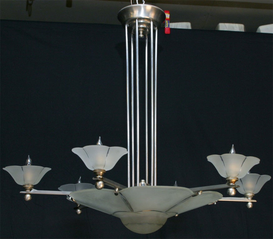 French Art Deco Chandelier