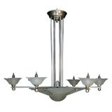 French Art Deco Chandelier