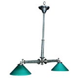 Brass, Iron & Tin Billiard Style Fixture