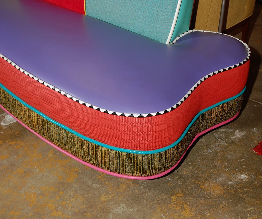 American A Memphis inspired Sofa By Los Angeles Designer Harry Siegel