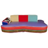 A Memphis inspired Sofa By Los Angeles Designer Harry Siegel