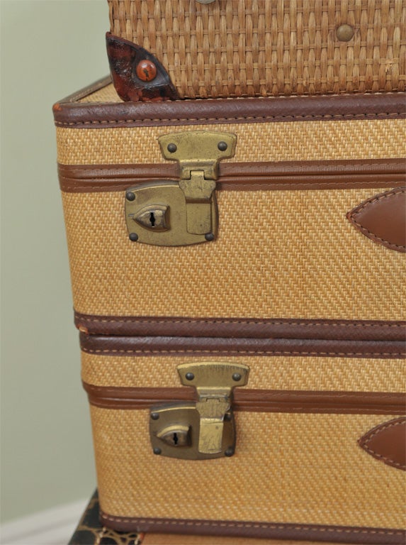 American Fill up five graduated suitcases with your treasures! For Sale