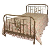 Oooo La La French Brass Bed with Bevelled glass appointments.
