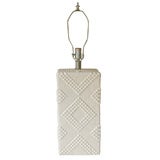 Lamp, white ceramic