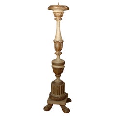 Antique Large-Scale Italian Candlestick