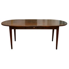 French oval dining table