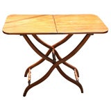 Victorian mahogany coaching table