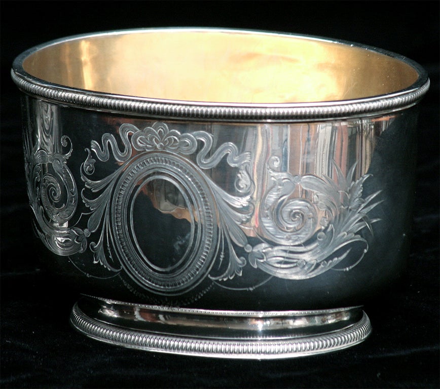 Boston Sterling Silver Waste Bowl and Sugar