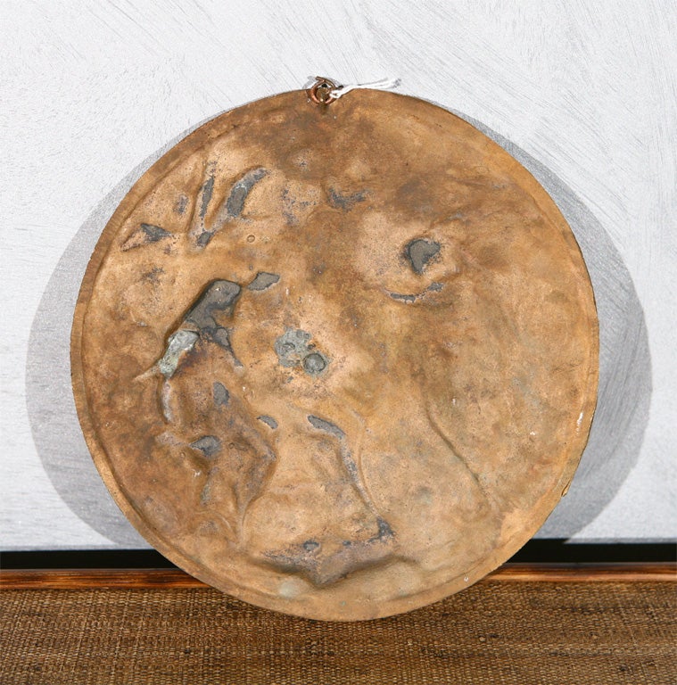 Bronze Plaque with Adam and Eve at 1stDibs