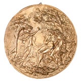 Bronze Plaque with Adam and Eve at 1stDibs