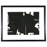 Abstract Serigraph By Edgar Ewing