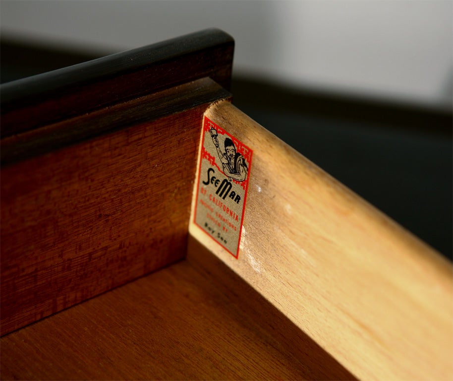 See Mar of California Drop-Leaf Writing Desk 2