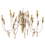 Six Foot Diameter Italian Repro 14 Light Chandelier