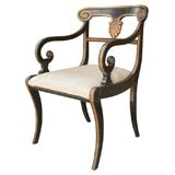 Pair of regency Style Armchairs