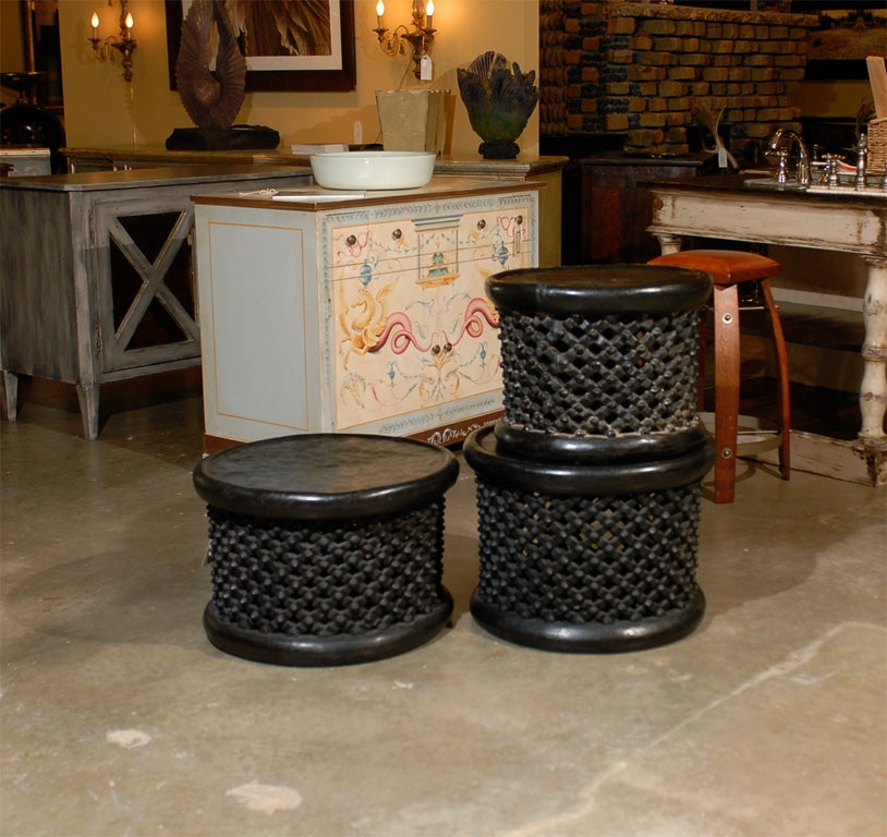 African Spider Stool,  Cameroon 

Individual pricing is as follows: 
AFR110513-1 = 23 x 18h - $1695
