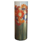 Handpainted and Gilt Signed Rosenthal Studio Line Vase, 1979