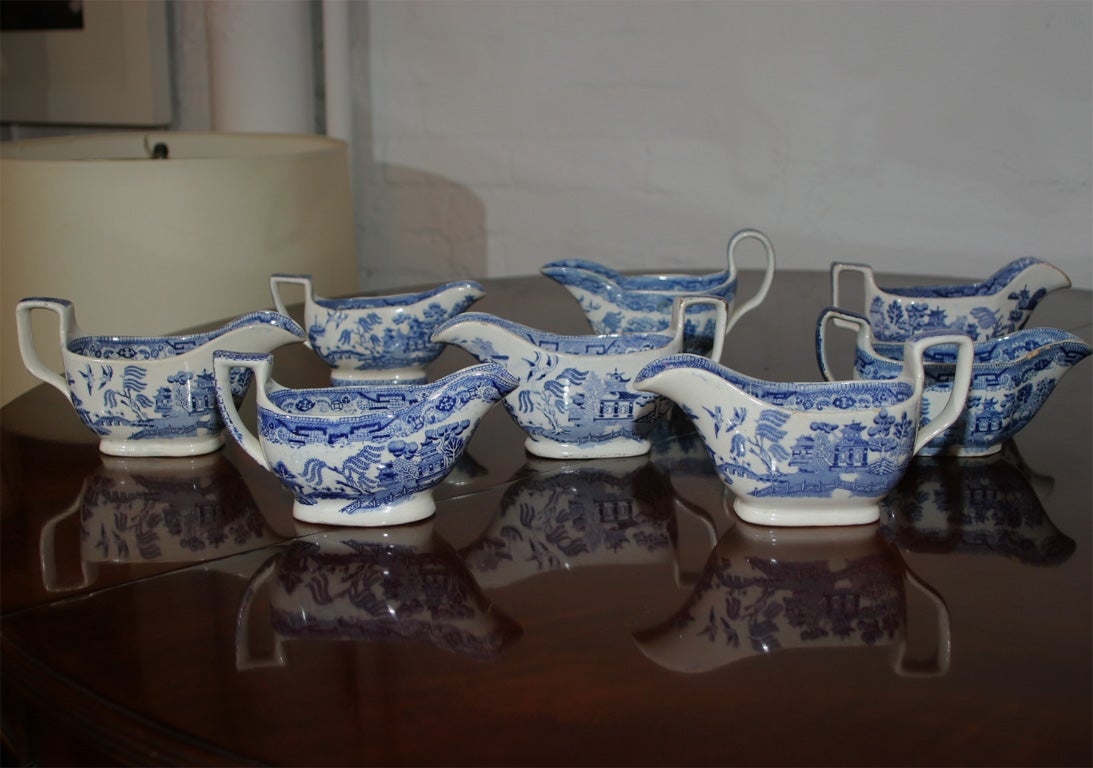 Collection of China Sauce Boats