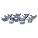 Collection of China Sauce Boats