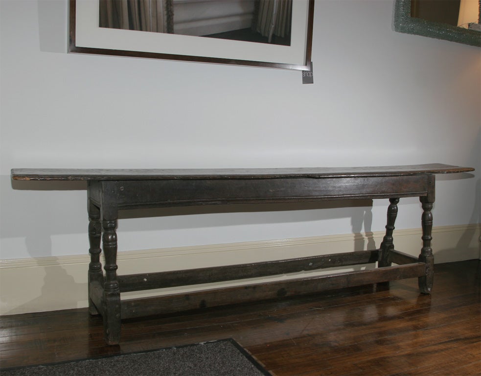 Antique Oak Bench
