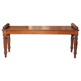 Mahogany Hall Bench