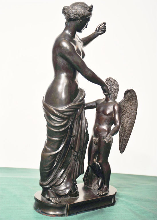 A GROUP OF VENUS AND CUPID. ITALIAN, EARLY 20th CENTURY