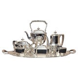 Antique A STERLING SILVER TEA AND COFFEE SET. TIFFANY & Co., 1912-1913