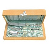 Sophisticated Antique Sterling Silver Traveling Set by Whiting 