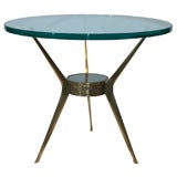 A Pair of Art Moderne Tables signed Italy