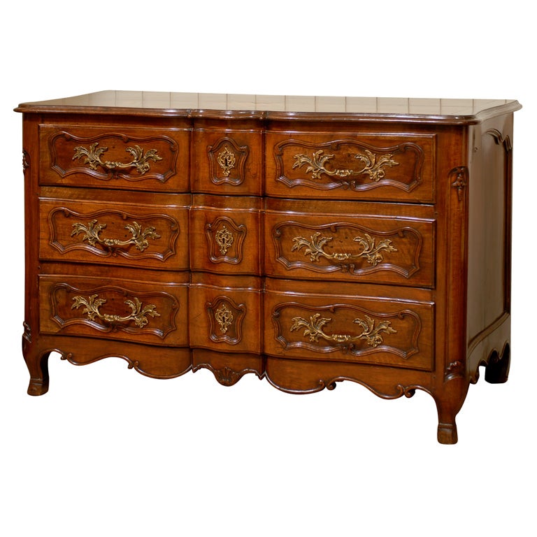 French Walnut Commode For Sale