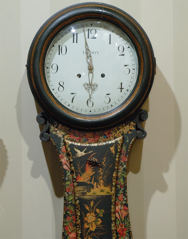 20th Century Mora Style Long Case Clock For Sale
