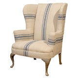 Vintage wing chair