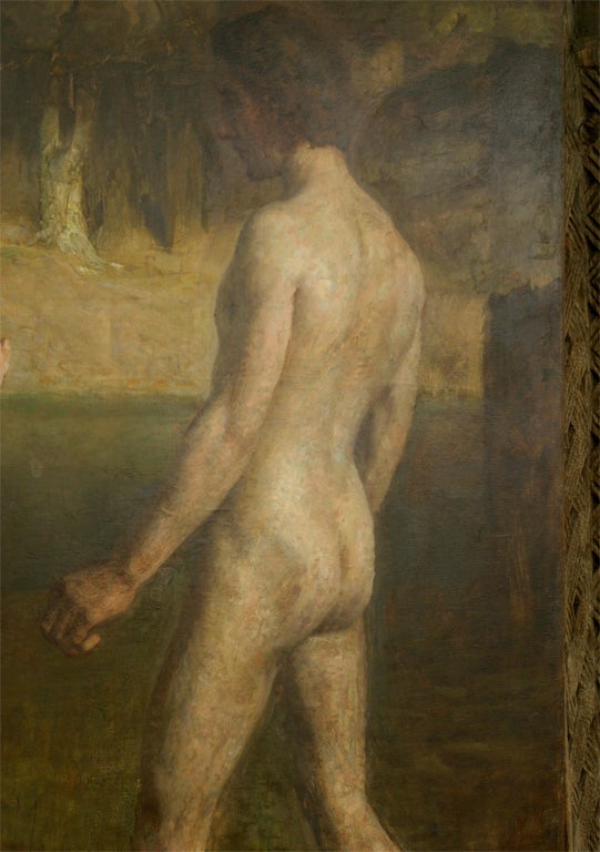 Adam & Eve by Julius Paulsen For Sale 3