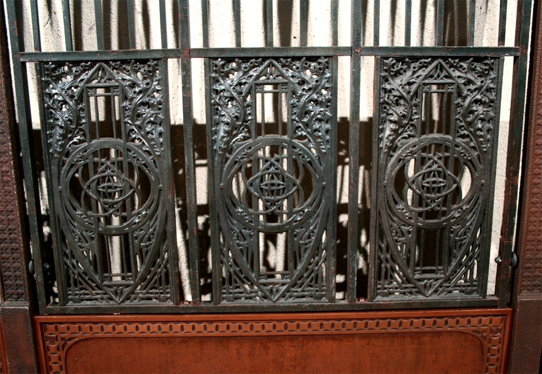 Louis Sullivan Chicago Stock Exchange Elevator Doors/Grills 2