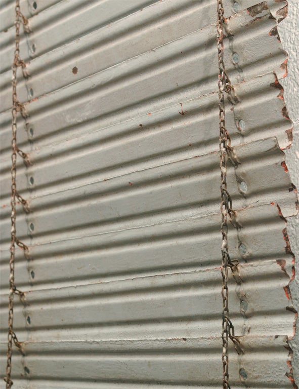 Painted Iron Shutter For Sale 3