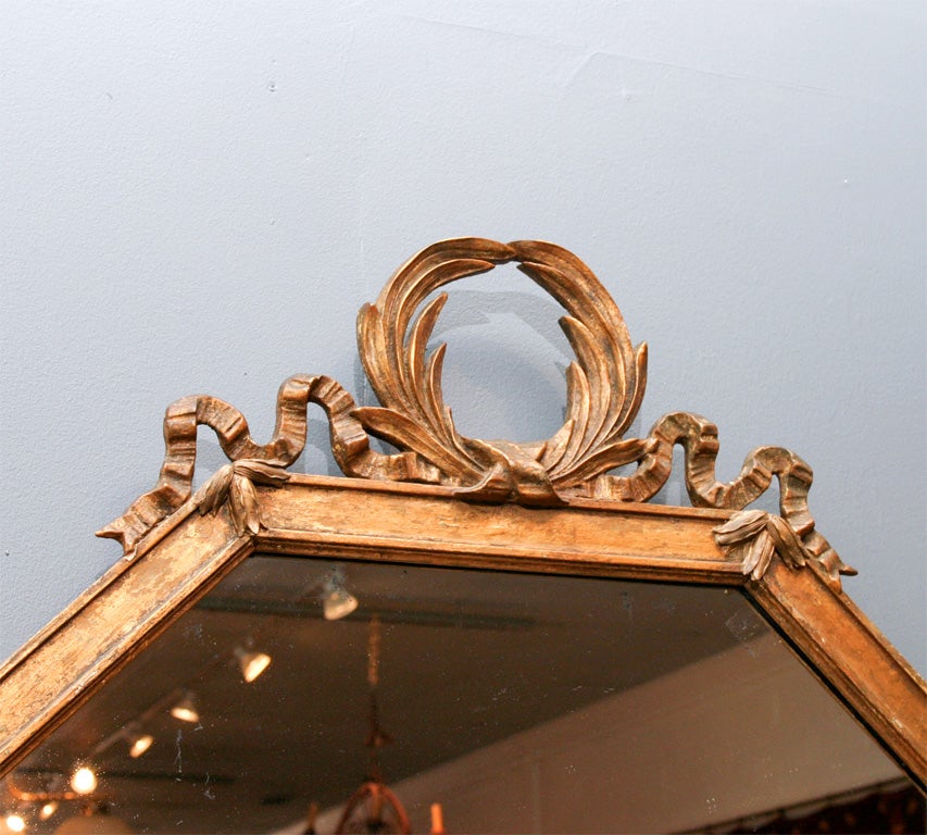 Mid-20th Century Regency Style Octagonal mirror For Sale