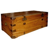 Vintage Early 20th Century Military Shipping Chest