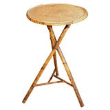 Bamboo Tripod Base Table