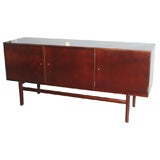 Lacquered Mahogany Sideboard by Ole Wanscher