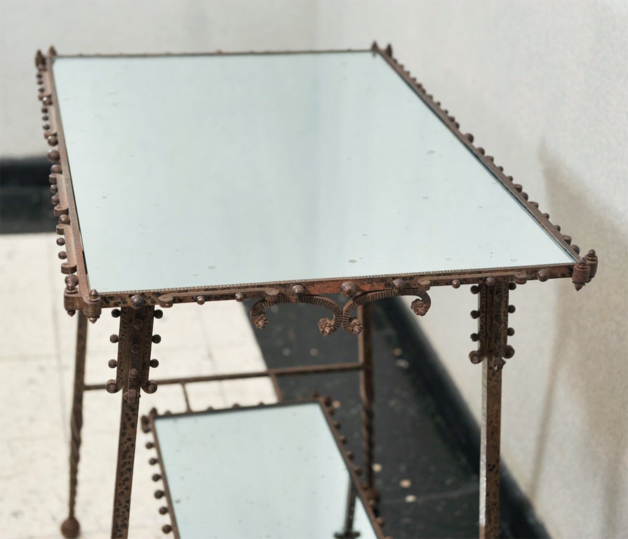 Wrought Iron Table Attributed to Edgar Brandt, France, c. 1930 4